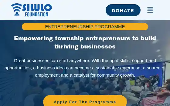 Portfolio image of Silulo Foundation